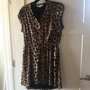 Leopard print dress